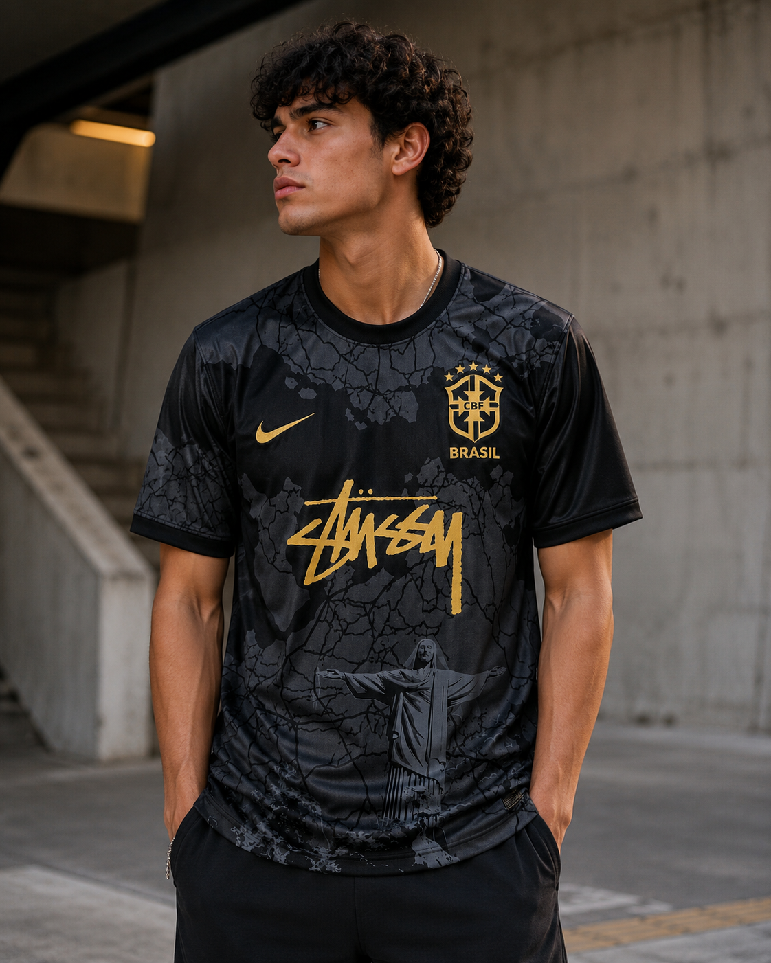 Stussy '25 - 26 Redeemer Brazil Jersey