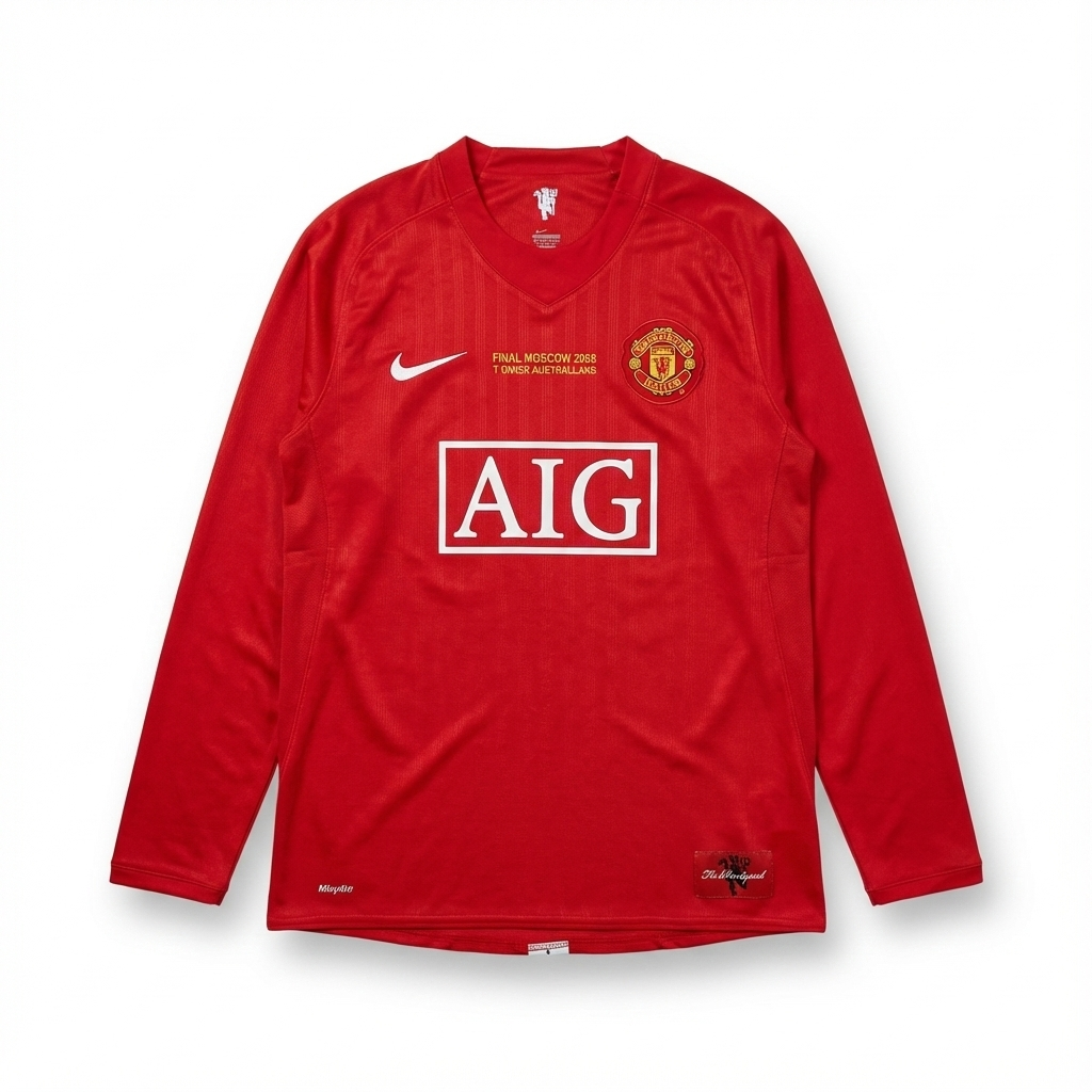 Ronaldo '07 - 08 Manchester United Longsleeve Jersey