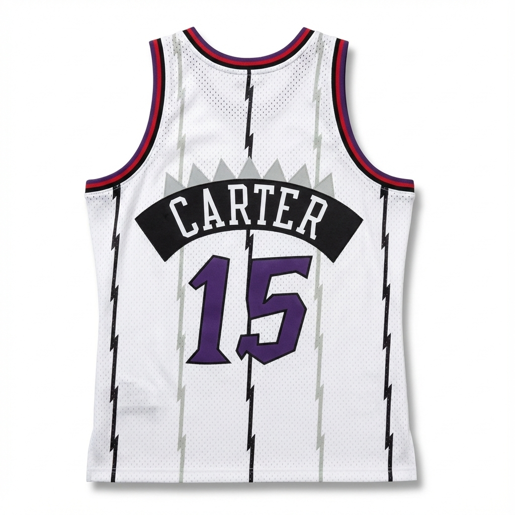Carter '98-99 White Swingman Jersey