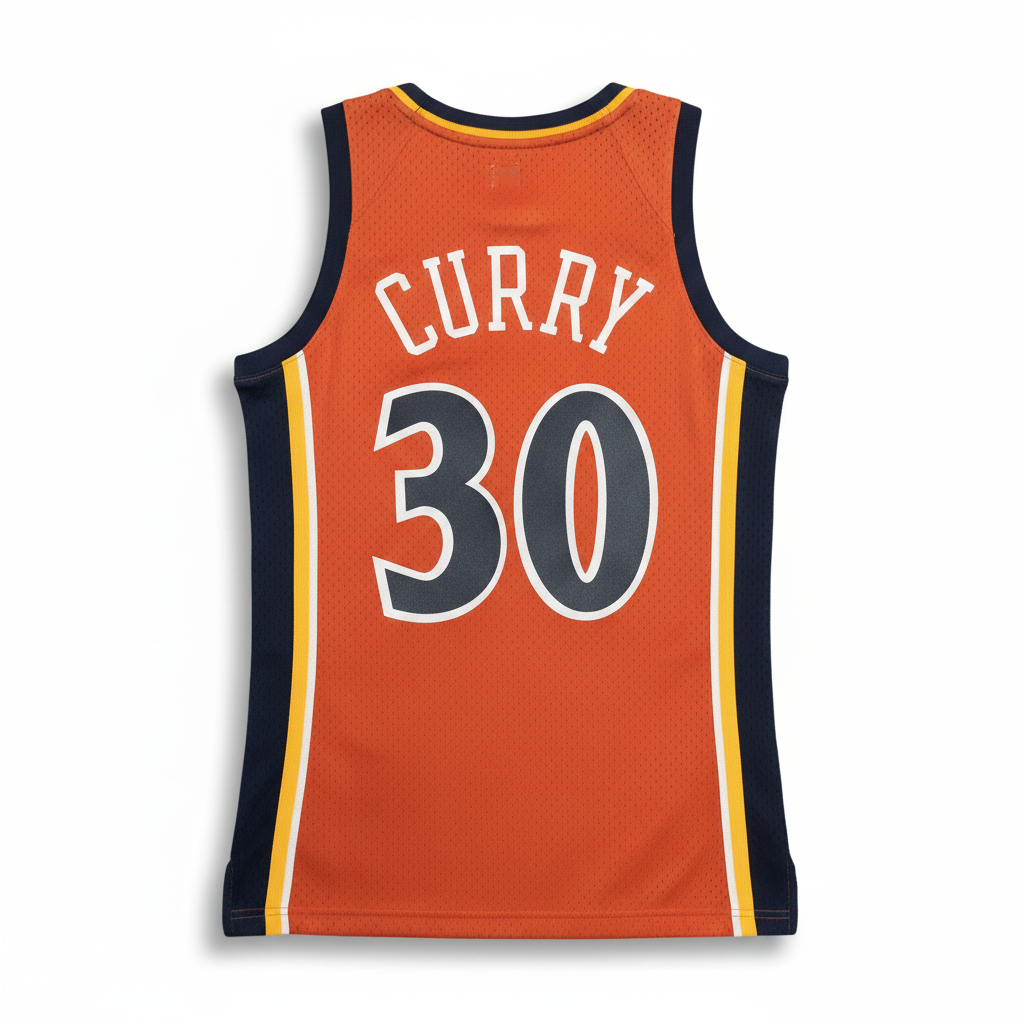 Curry '09-10 Orange Swingman Jersey