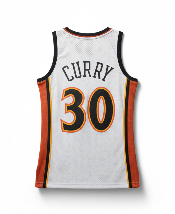 Curry '09-10 White Swingman Jersey