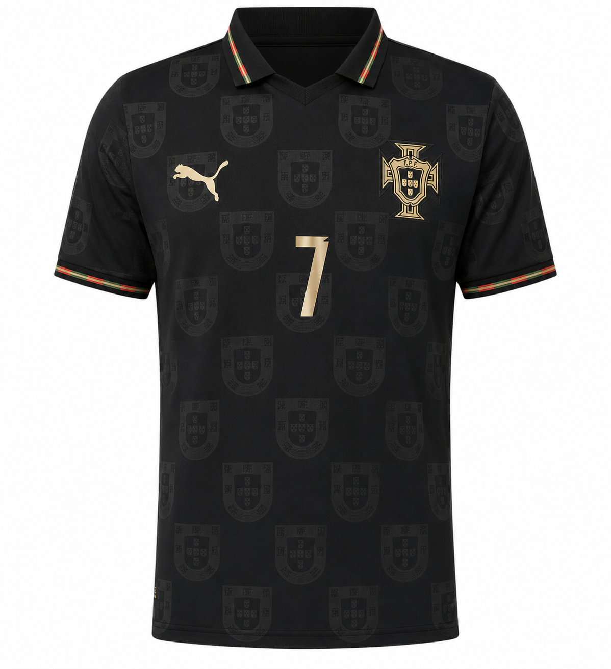 Ronaldo '26 Black Panther Portugal Jersey