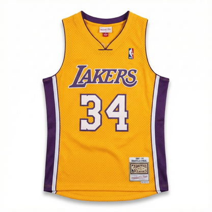 O' Neal '99-00 Yellow Swingman Jersey