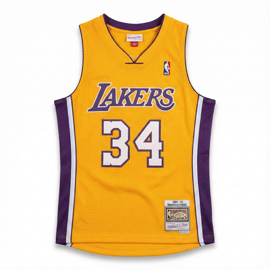 O' Neal '99-00 Yellow Swingman Jersey