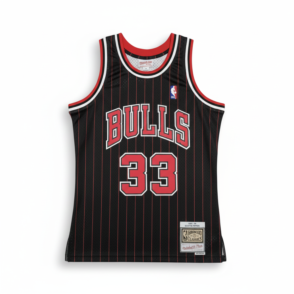 Pippen '95-96 Black Swingman Jersey