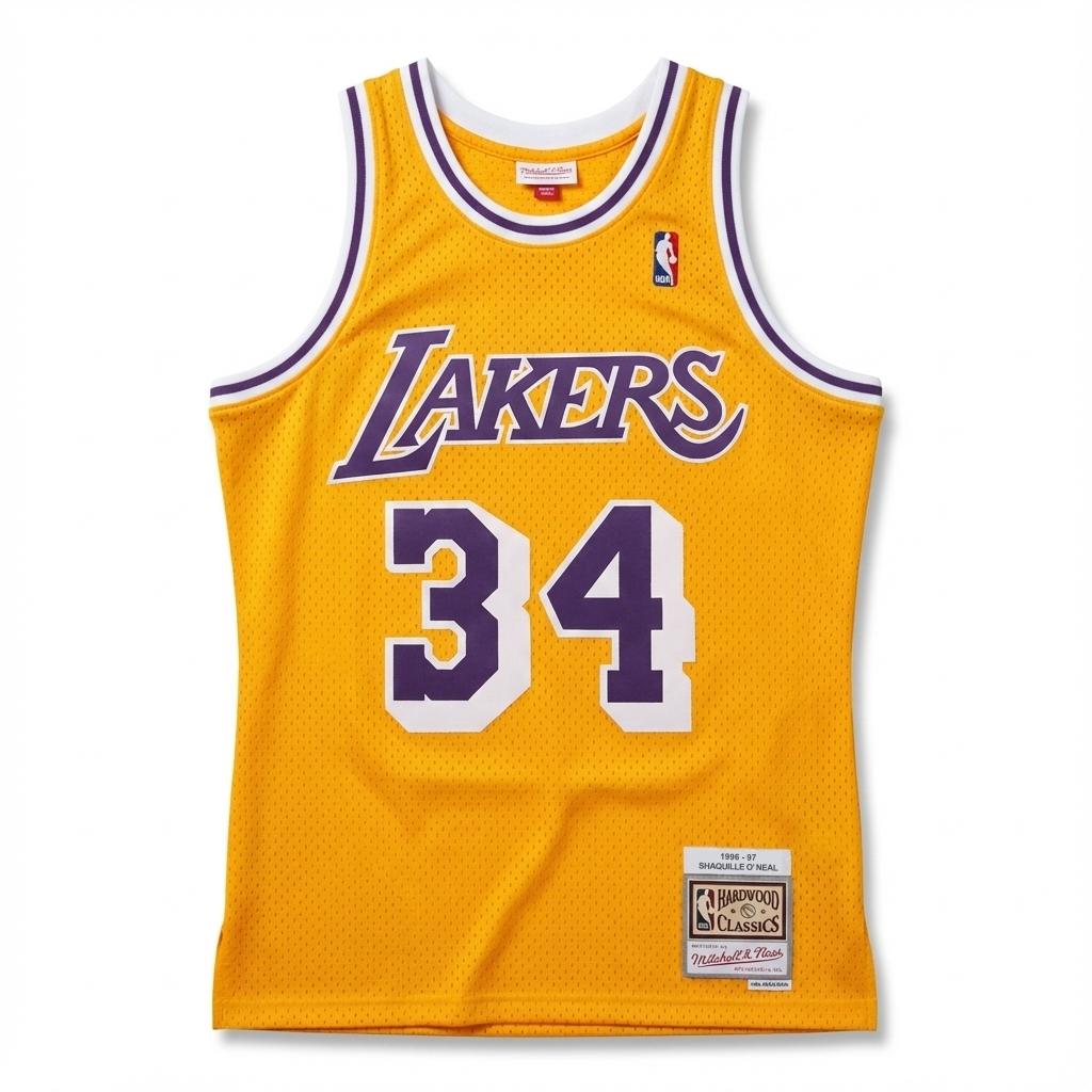 O' Neal '96-97 Yellow Swingman Jersey