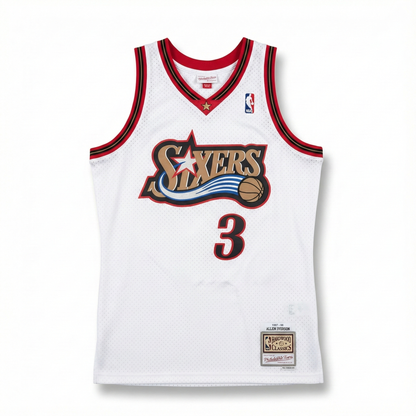 Iverson '97-98 White Swingman Jersey