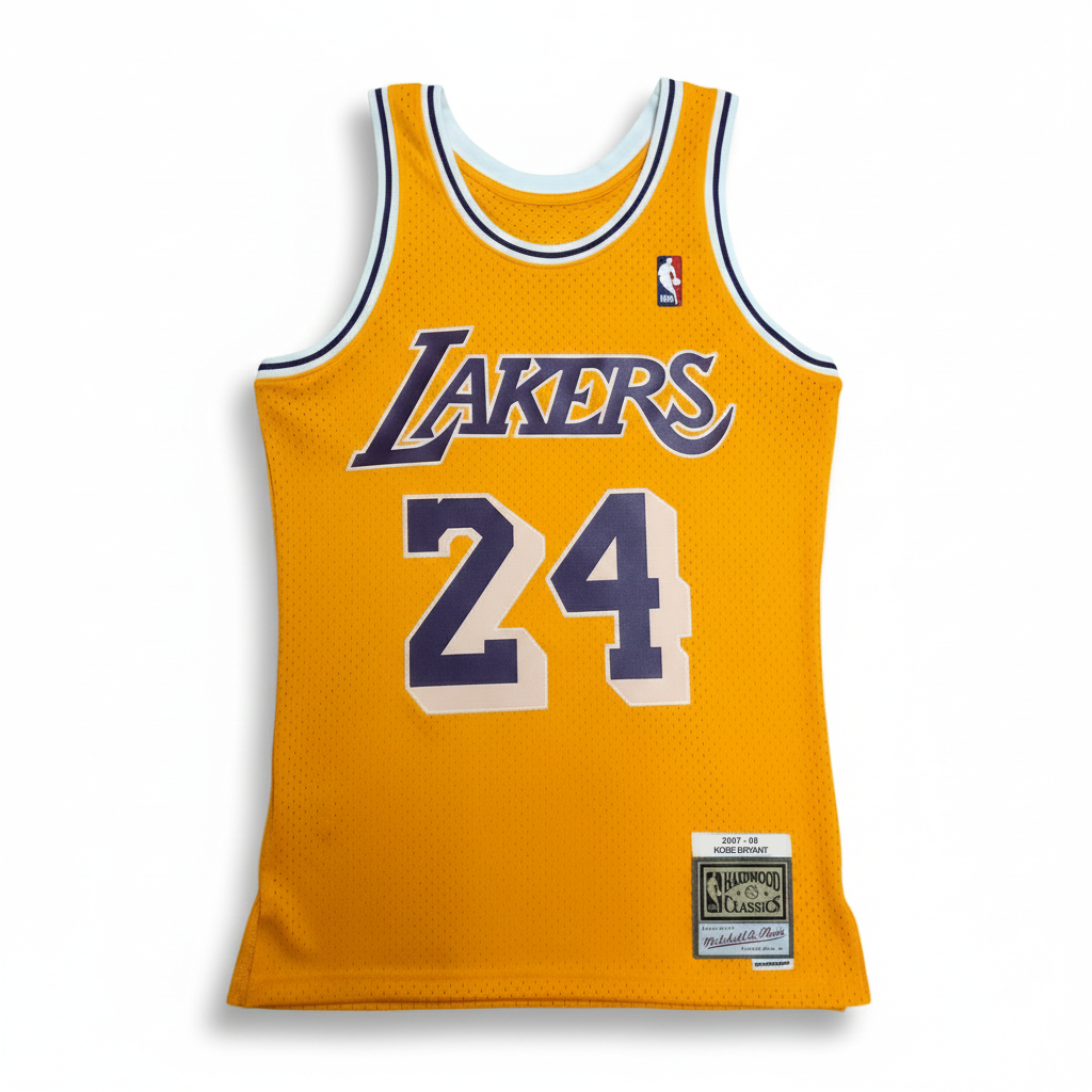 Bryant '07-08 Yellow Swingman Jersey