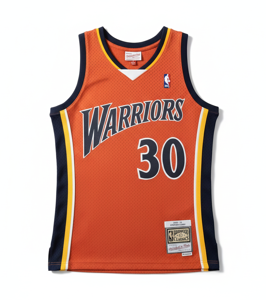 Curry '09-10 Orange Swingman Jersey