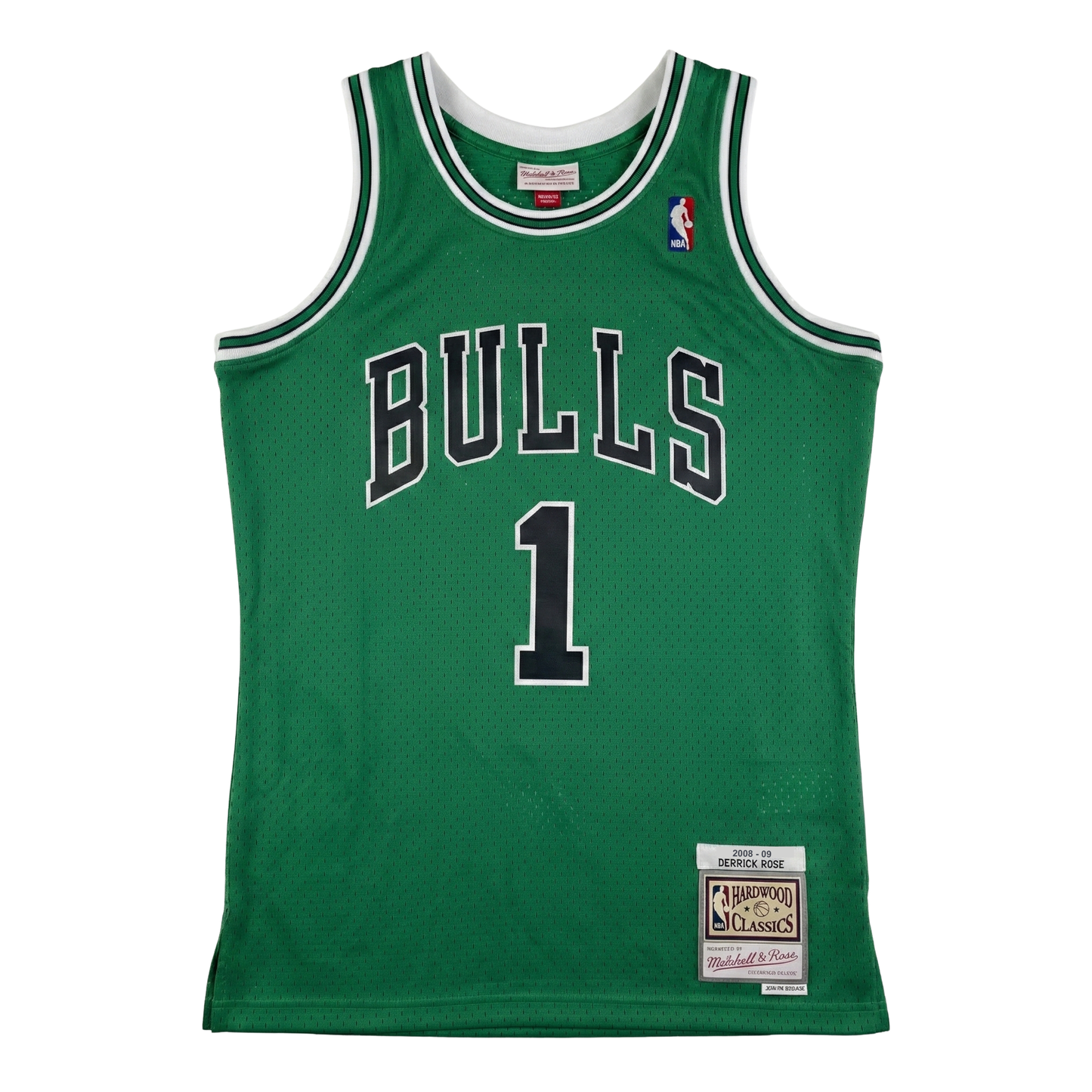 Rose '08-09 Green Black Swingman Jersey