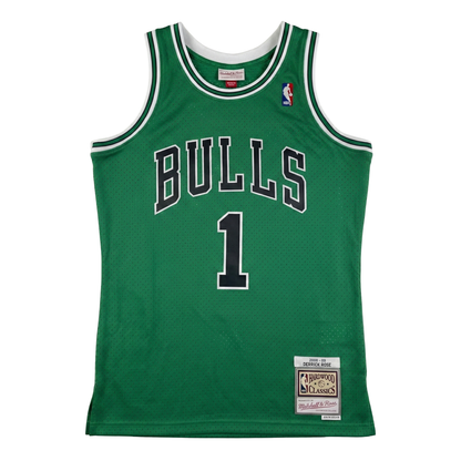 Rose '08-09 Green Black Swingman Jersey