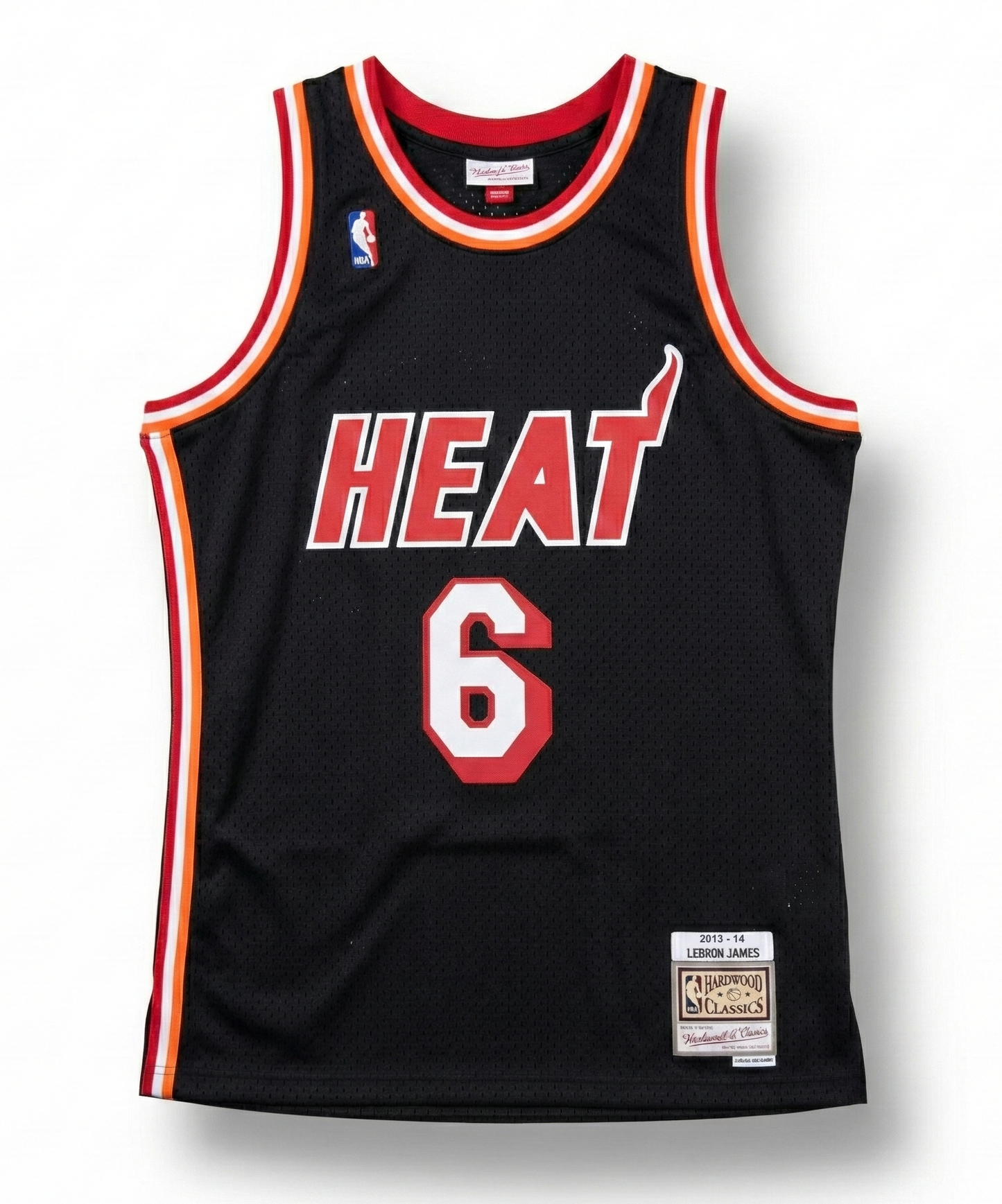 James '13-14 Black Swingman Jersey