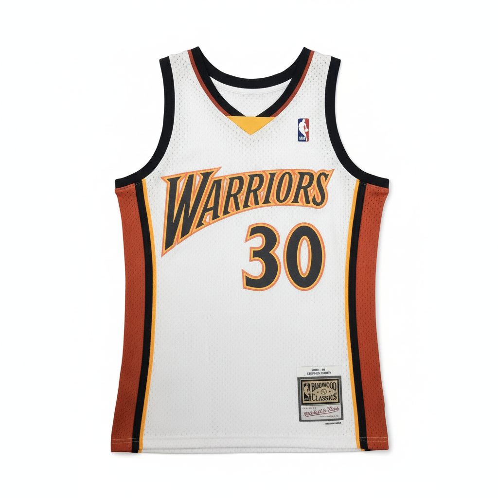 Curry '09-10 White Swingman Jersey