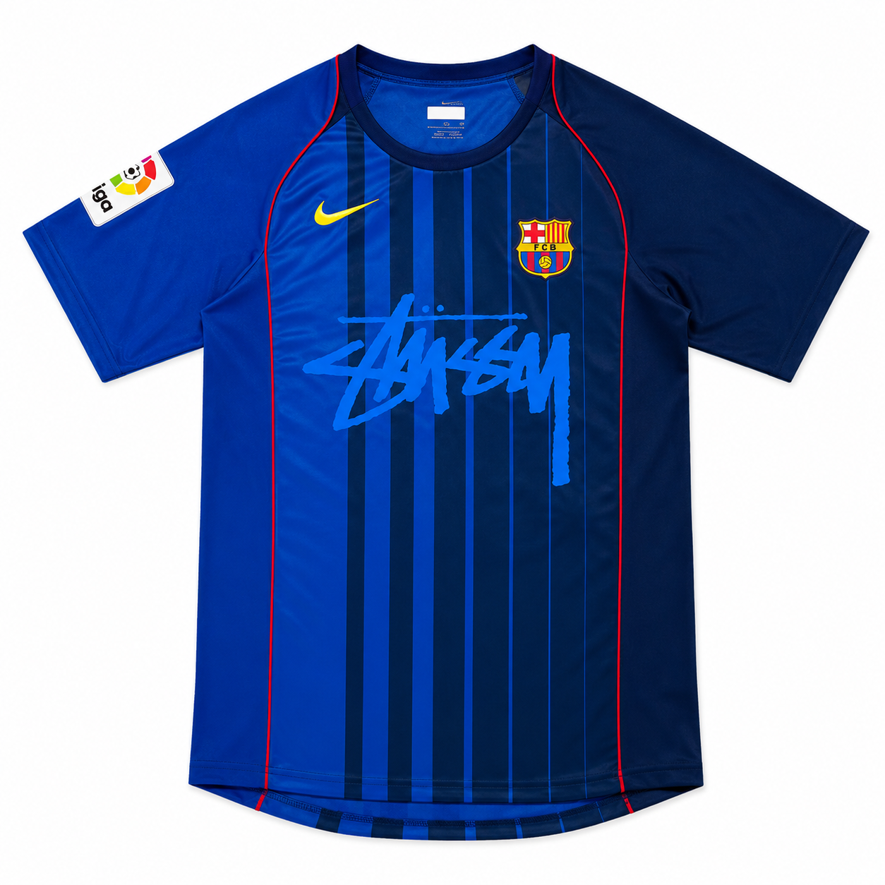 Stussy x Ronaldinho Barcelona Jersey