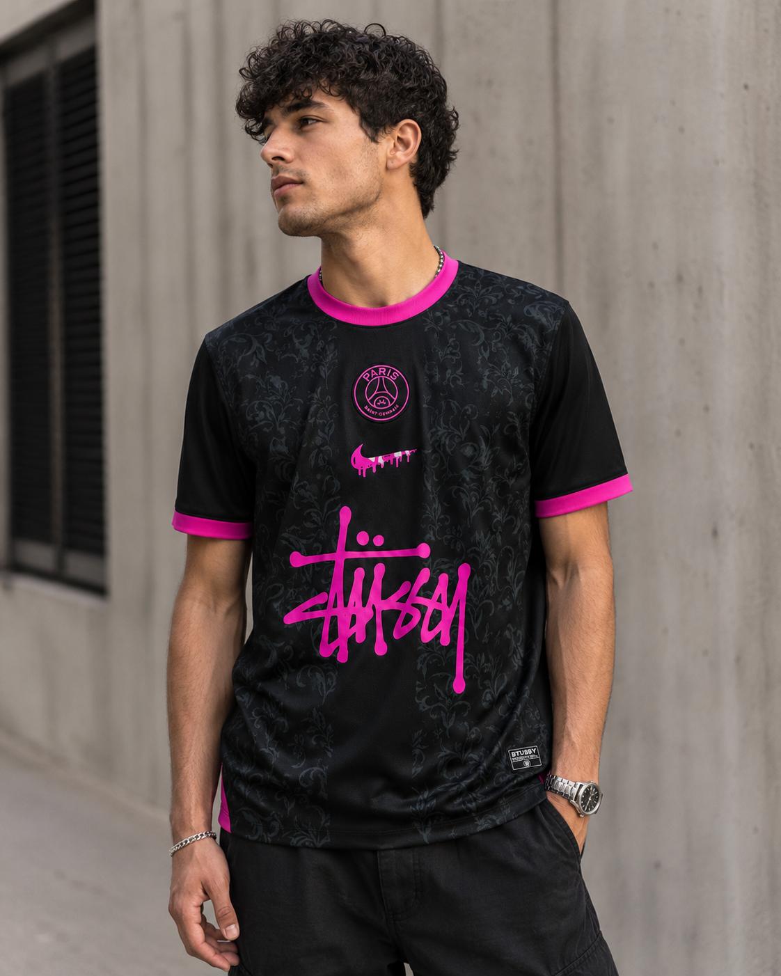 Stussy x PSG Jersey