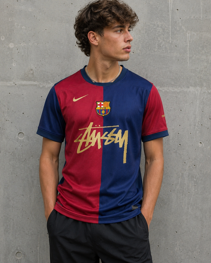 Stussy Lamine '24 - 25 Barcelona Jersey