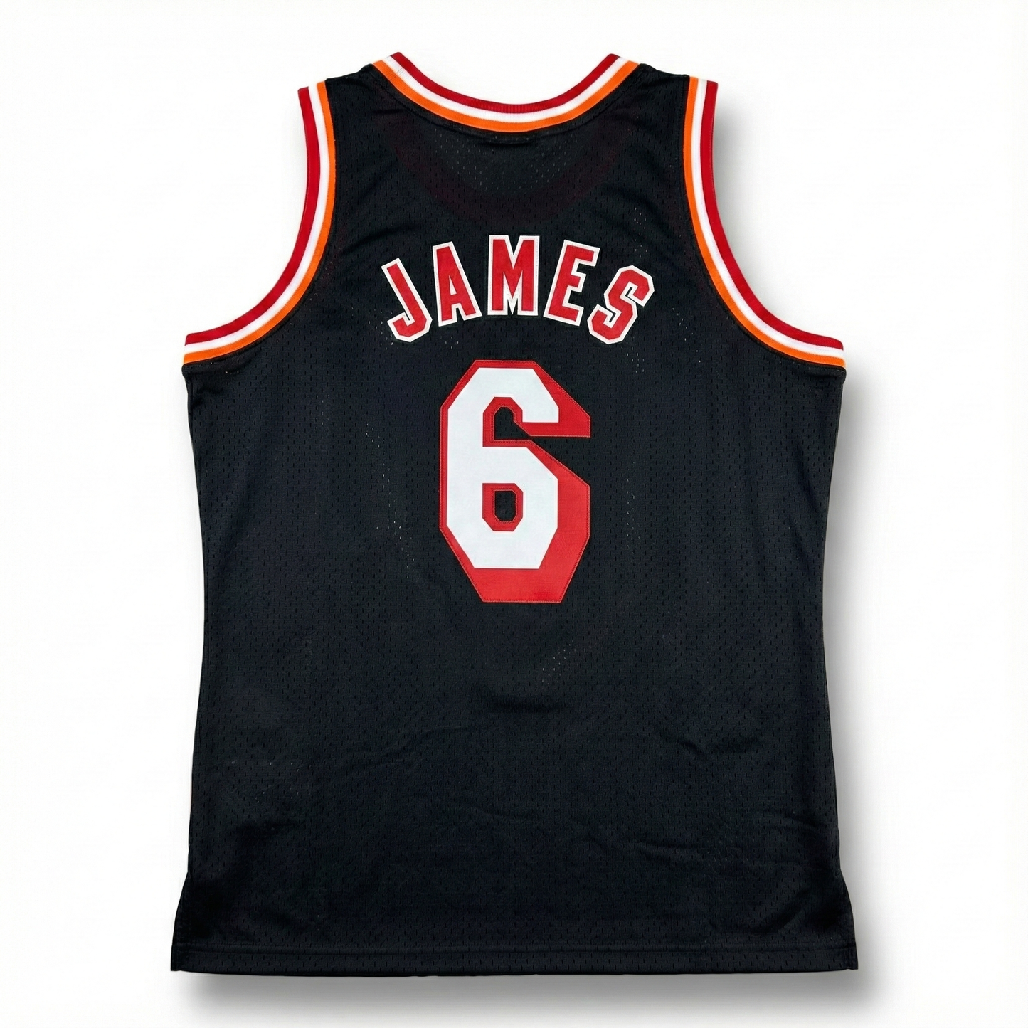 James '13-14 Black Swingman Jersey