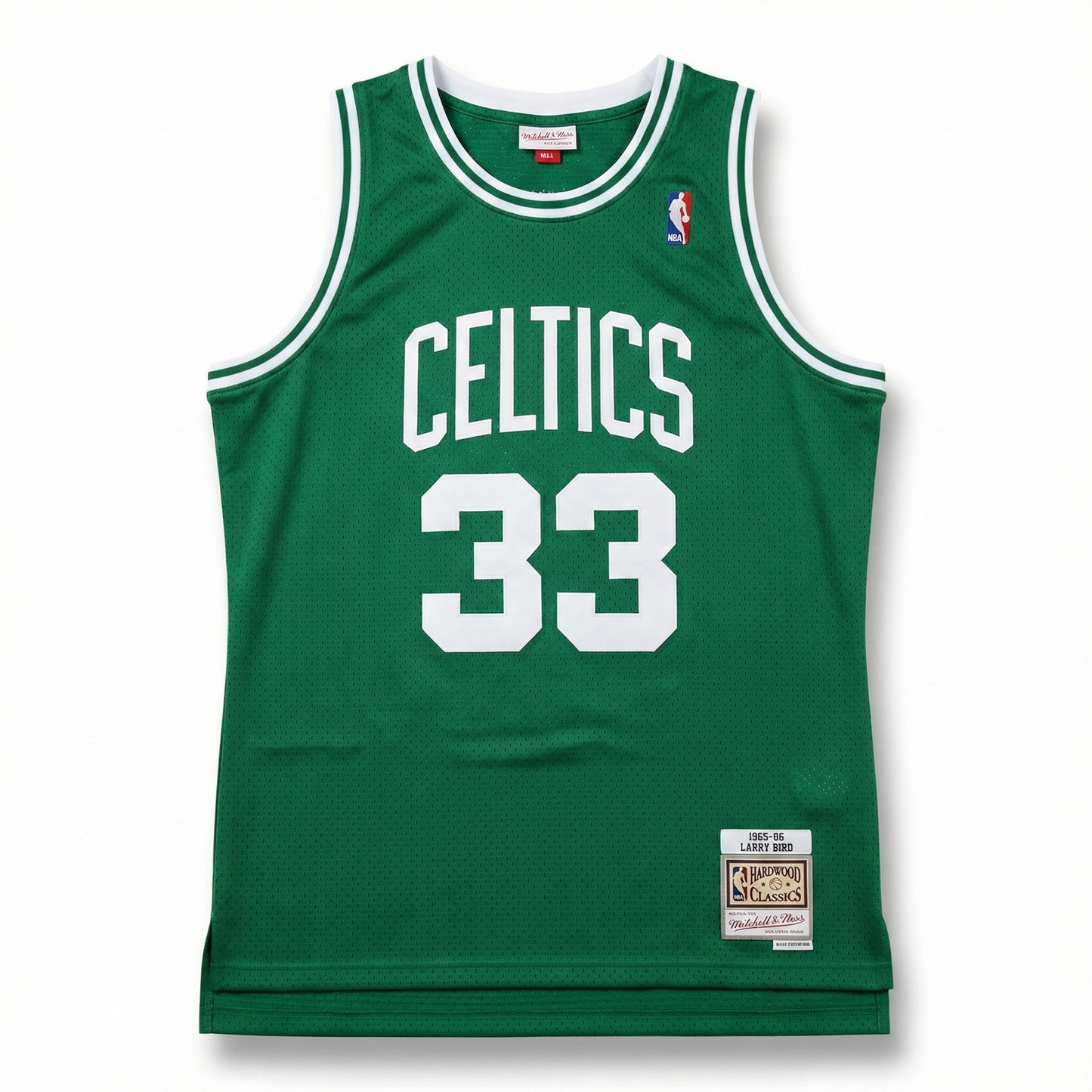 Bird '85-86 Green Swingman Jersey