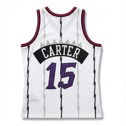 Carter '98-99 White Swingman Jersey