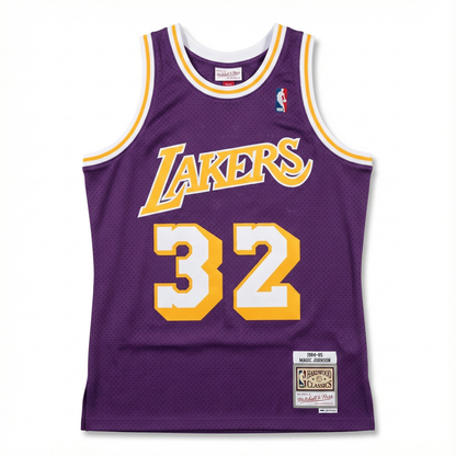 Johnson '84-85 Purple Swingman Jersey
