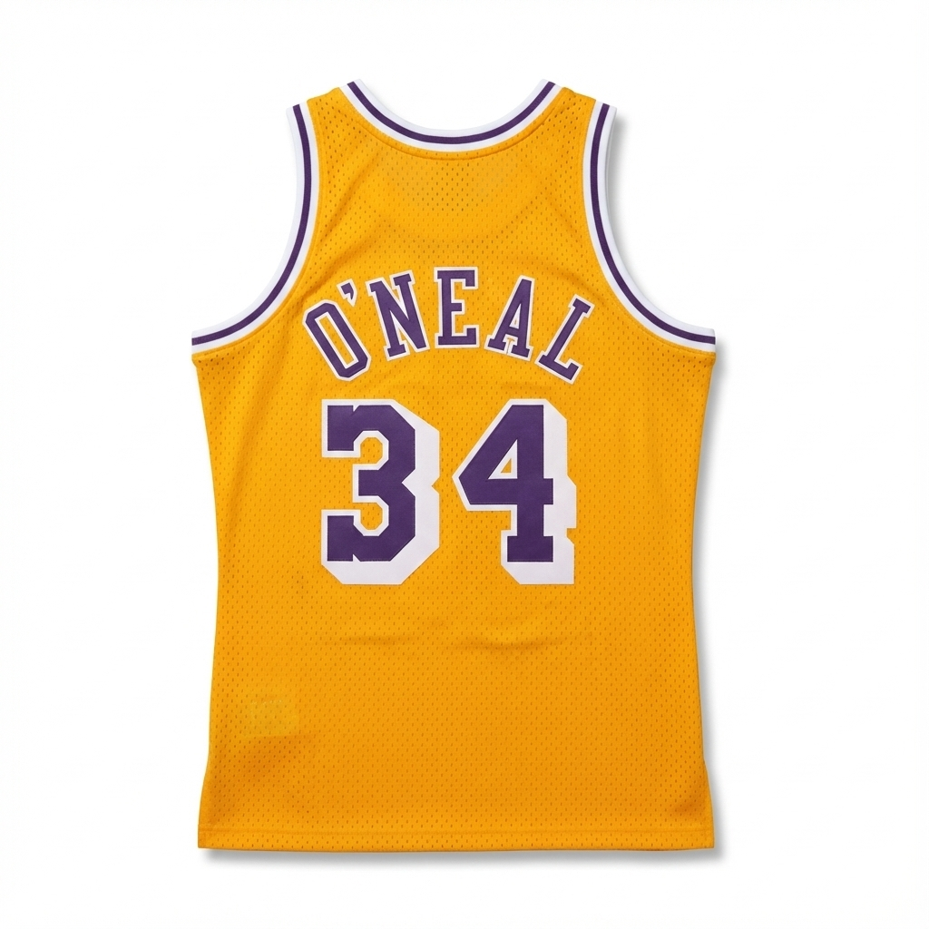 O' Neal '96-97 Yellow Swingman Jersey