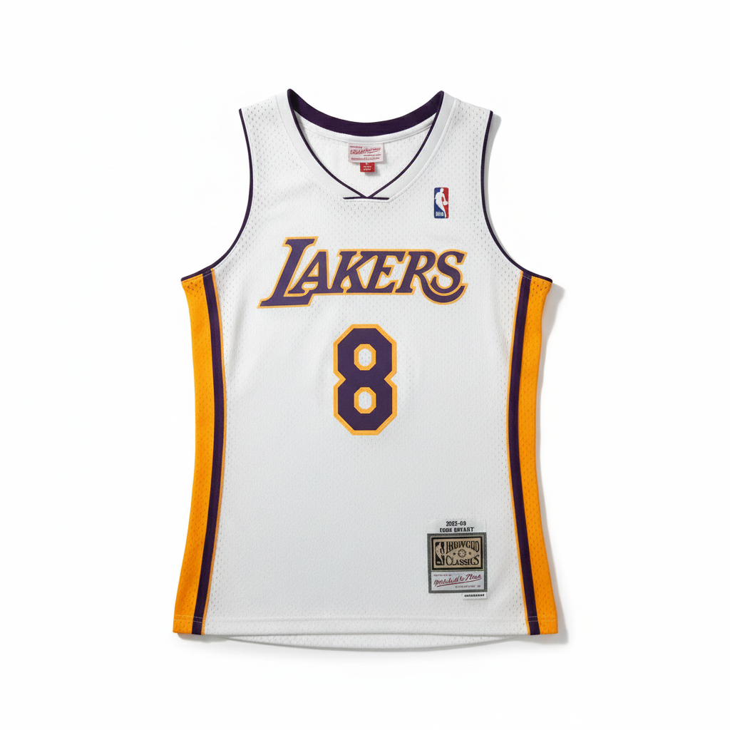 Bryant '03-04 White Swingman Jersey