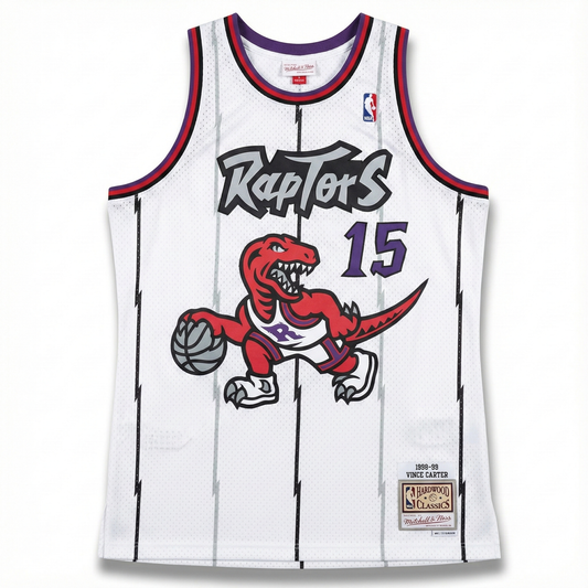 Carter '98-99 White Swingman Jersey