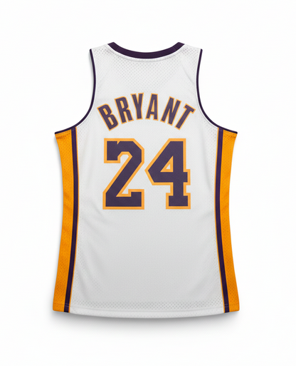 Bryant '09-10 White Swingman Jersey