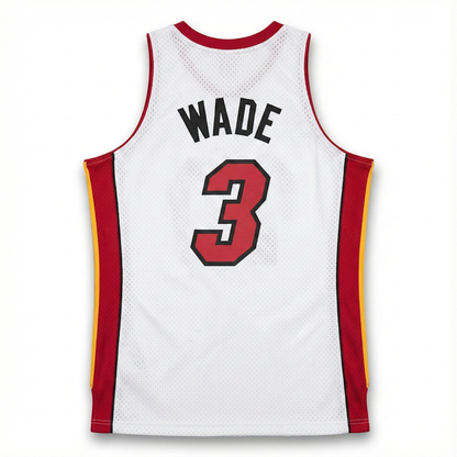 Wade '08-06 White Swingman Jersey