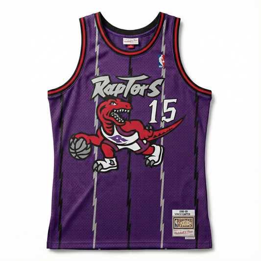 Carter '98-99 Purple Swingman Jersey