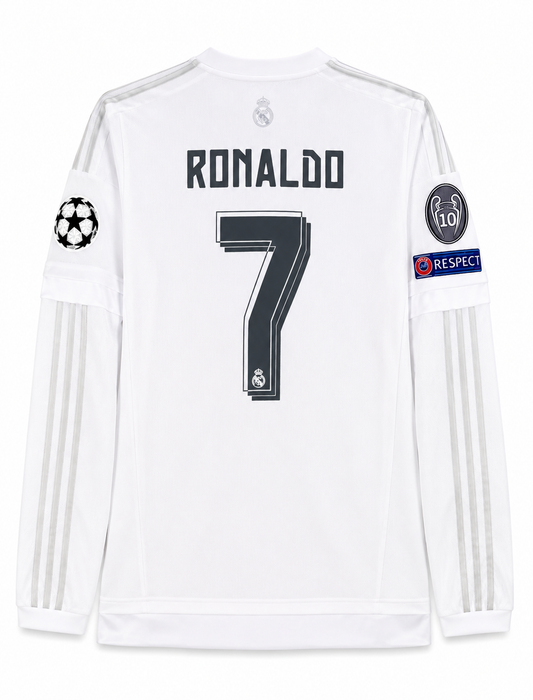 Ronaldo '15 - 16 Real Madrid Longsleeve Jersey